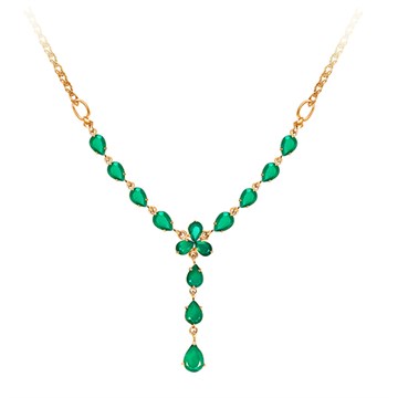 Колье из&nbsp;золота с&nbsp;топазом