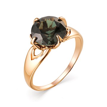 Кольцо из&nbsp;золота Сапфир синтетика