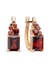 Серьги из&nbsp;золота с&nbsp;фианитом