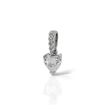 Подвеска из&nbsp;белого золота с&nbsp;Бриллиантом