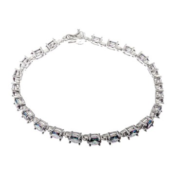 Браслет из&nbsp;серебра с&nbsp;фианитом