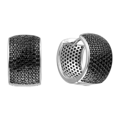 Серьги из&nbsp;серебра с&nbsp;фианитом