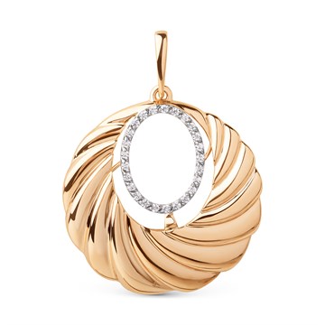 Подвеска из&nbsp;золота с&nbsp;фианитом