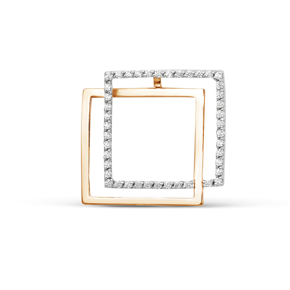 Подвеска из&nbsp;золота с&nbsp;фианитом