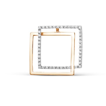 Подвеска из&nbsp;золота с&nbsp;фианитом