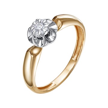 Кольцо из&nbsp;золота с&nbsp;Бриллиантом