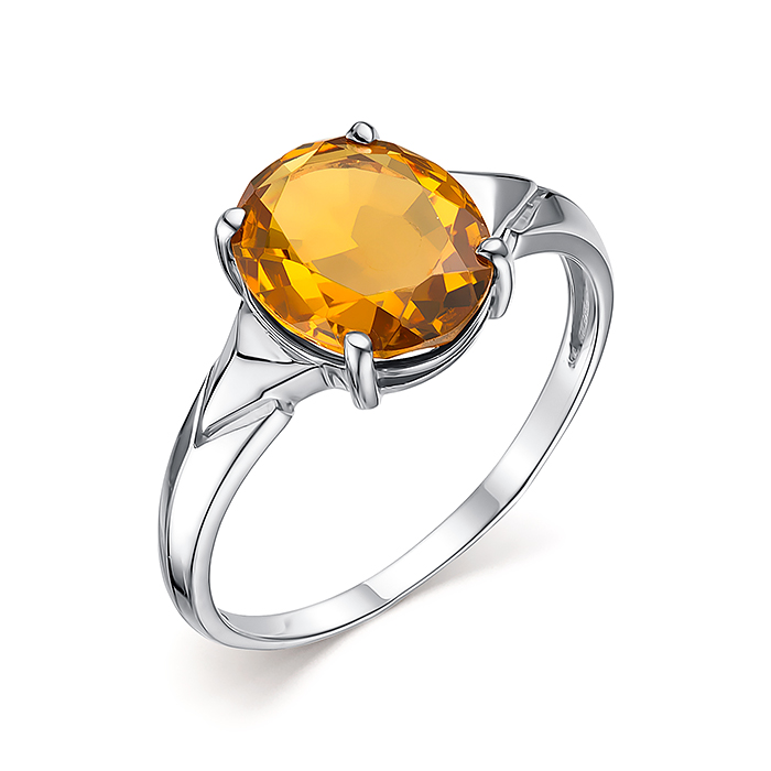 Кольцо из&nbsp;серебра Рубин синтетика