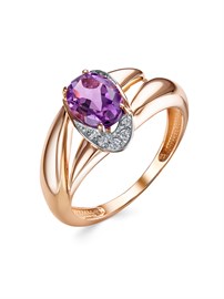 Кольцо из&nbsp;серебра с&nbsp;Аквамарином Параиба и&nbsp;фианитом