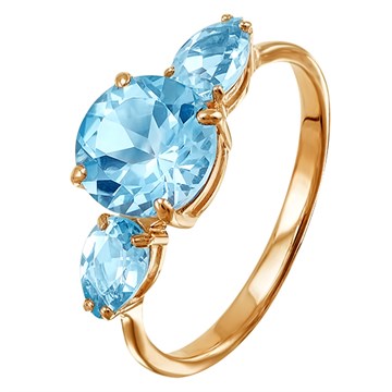 Кольцо из&nbsp;серебра с&nbsp;топазом