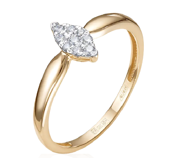 Кольцо из&nbsp;золота с&nbsp;Бриллиантом