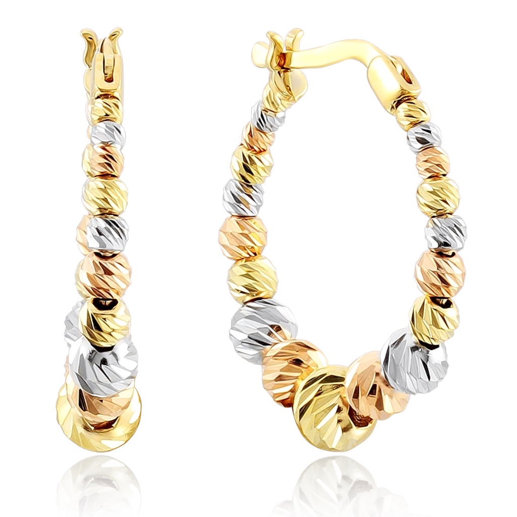 Серьги из&nbsp;золота с&nbsp;фианитом