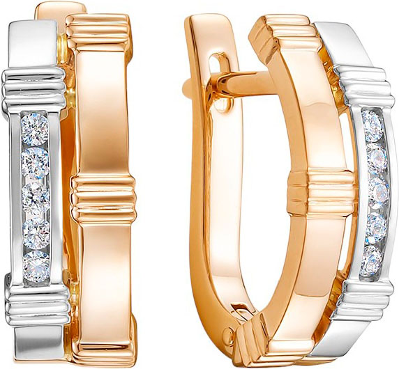 Серьги из&nbsp;золота с&nbsp;Бриллиантом