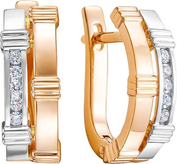 Серьги из&nbsp;золота с&nbsp;Бриллиантом