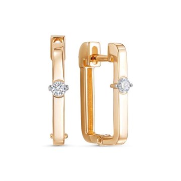 Серьги из&nbsp;золота с&nbsp;Бриллиантом