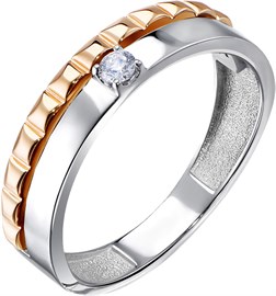 Кольцо из&nbsp;белого золота с&nbsp;Бриллиантом