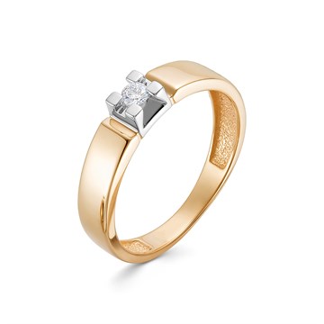 Кольцо из&nbsp;золота с&nbsp;Бриллиантом