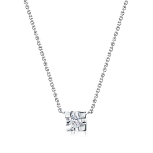 Колье из&nbsp;белого золота с&nbsp;Бриллиантом