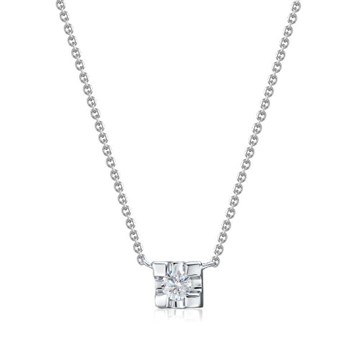 Колье из&nbsp;белого золота с&nbsp;Бриллиантом