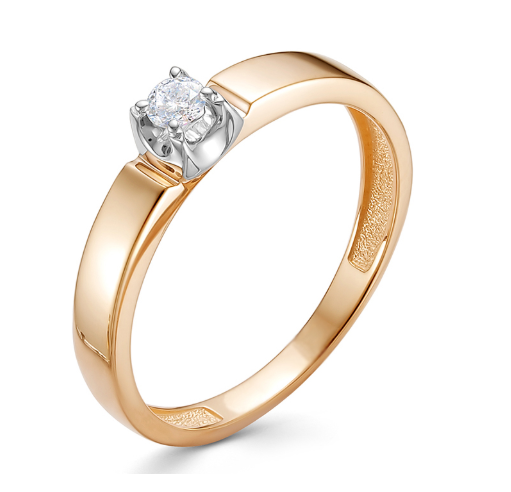 Помолвочные кольца из&nbsp;золота с&nbsp;Бриллиантом