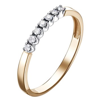 Кольцо из&nbsp;белого золота с&nbsp;Бриллиантом