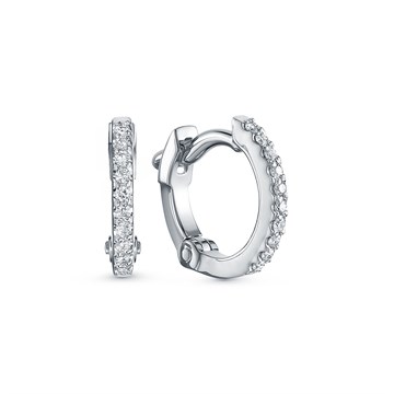 Серьги из&nbsp;белого золота с&nbsp;Бриллиантом