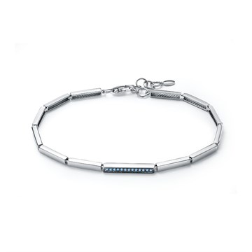 Браслет из&nbsp;белого золота с&nbsp;Бриллиантом