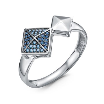 Кольцо из&nbsp;белого золота с&nbsp;Бриллиантом