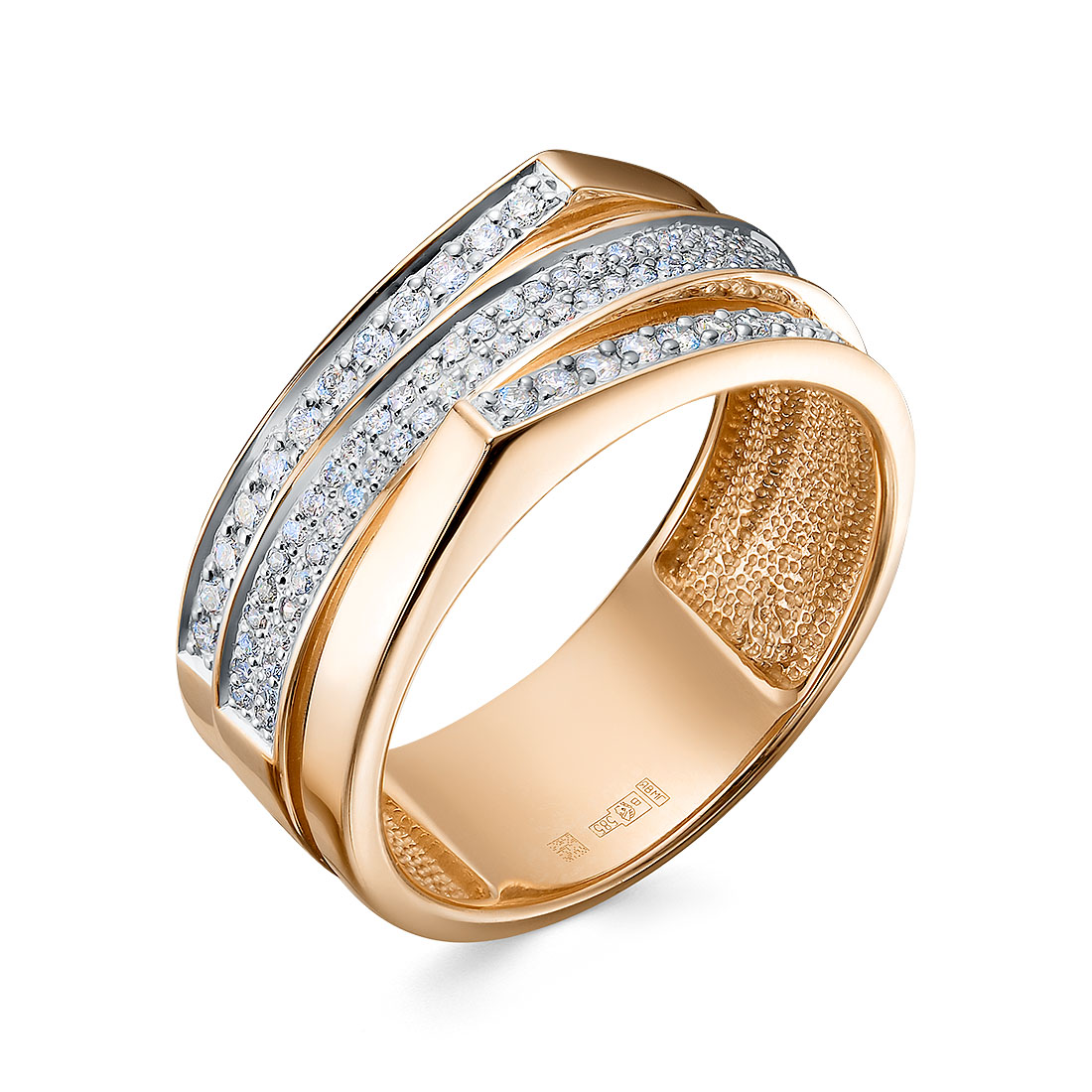 Кольцо из&nbsp;золота с&nbsp;Бриллиантом