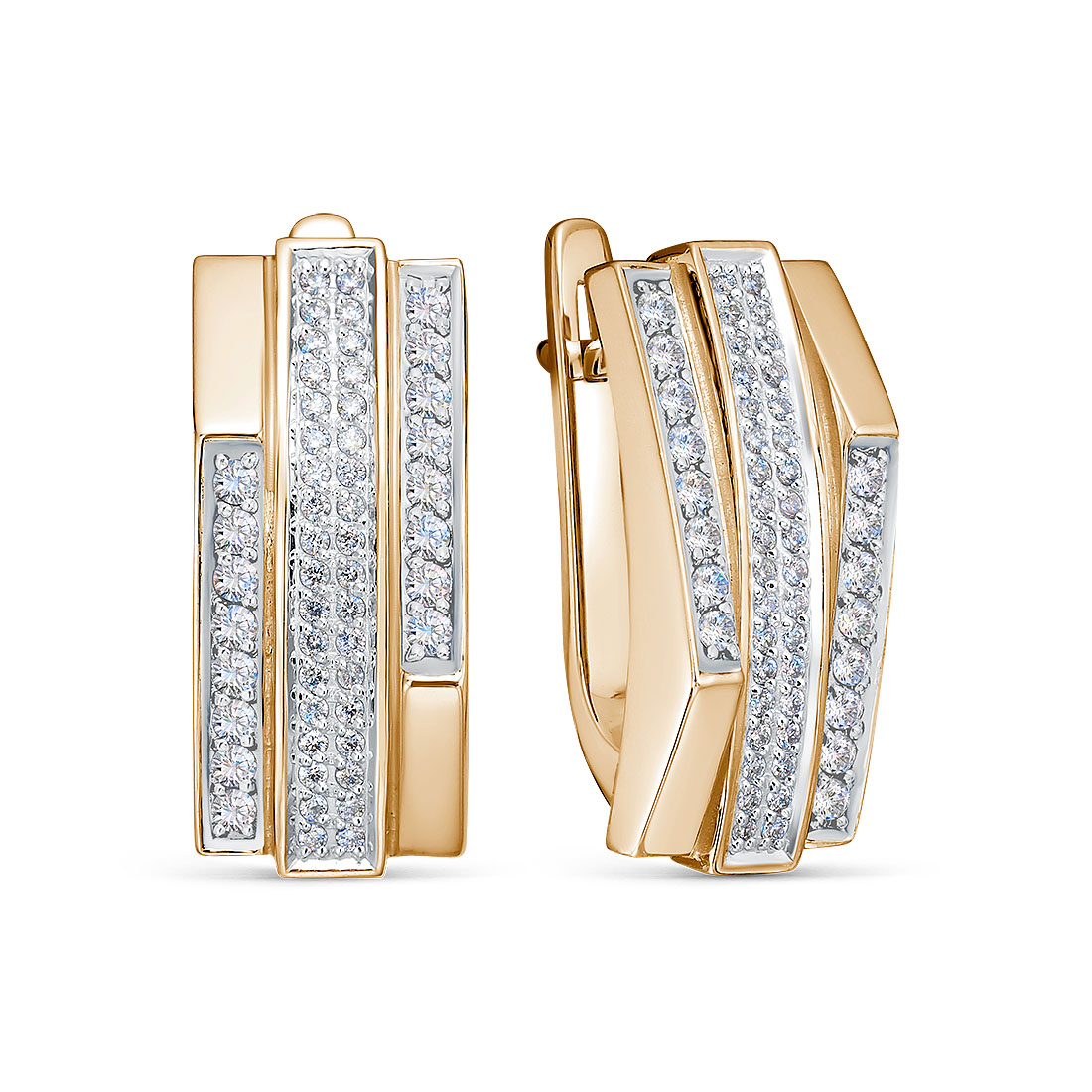 Серьги из&nbsp;золота с&nbsp;Бриллиантом