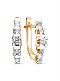 Серьги из&nbsp;золота с&nbsp;Бриллиантом
