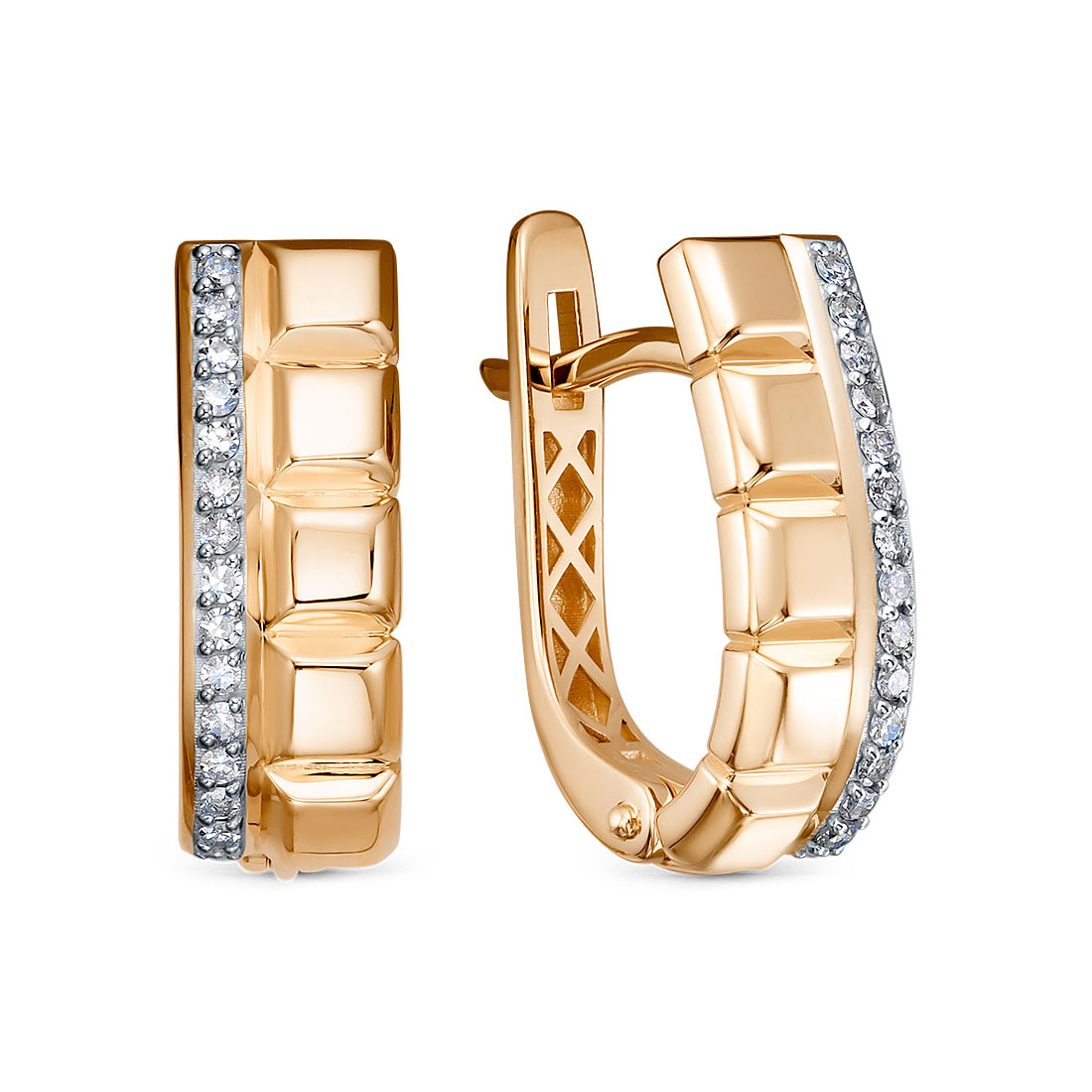 Серьги из&nbsp;золота с&nbsp;Бриллиантом