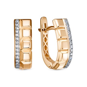 Серьги из&nbsp;золота с&nbsp;Бриллиантом