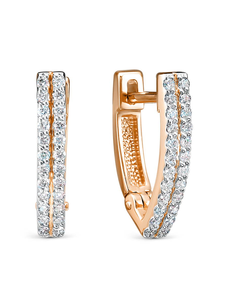 Серьги из&nbsp;золота с&nbsp;Бриллиантом