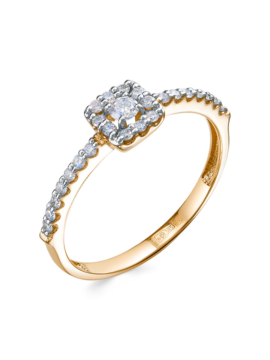 Кольцо из&nbsp;золота с&nbsp;Бриллиантом