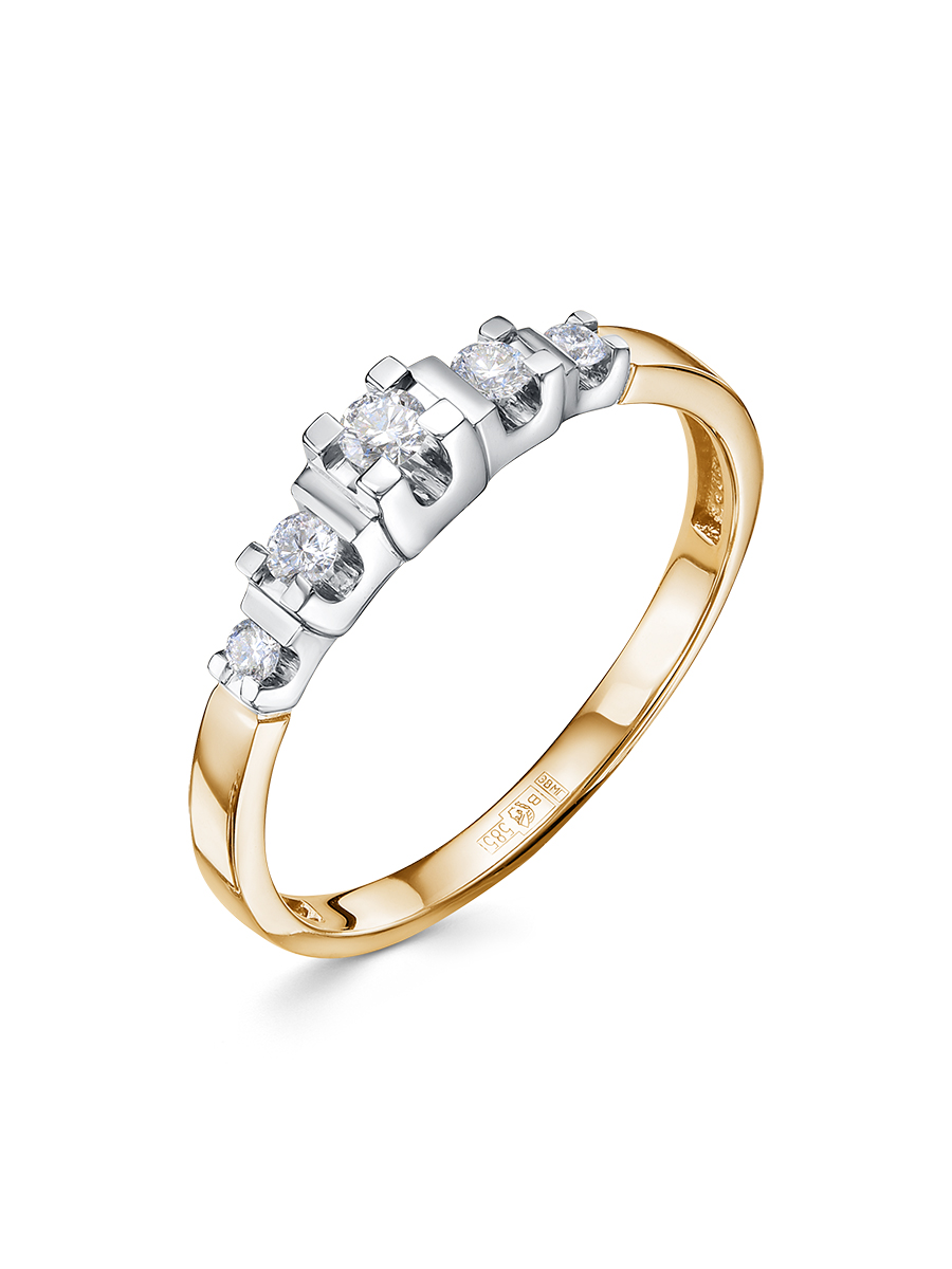 Кольцо из&nbsp;золота с&nbsp;Бриллиантом