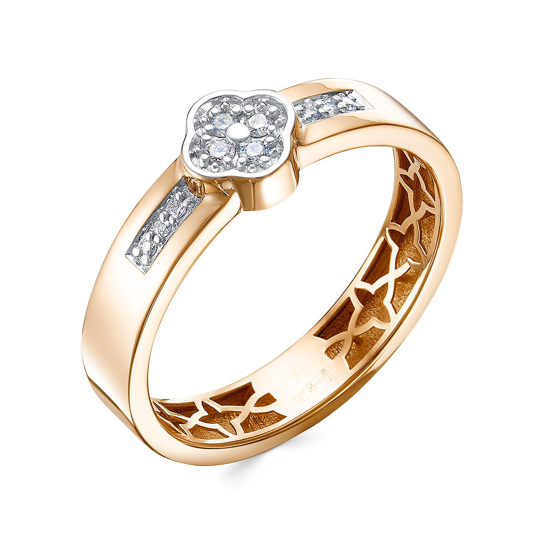 Кольцо из&nbsp;золота с&nbsp;Бриллиантом