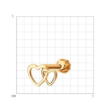 Серьга из&nbsp;золота