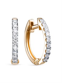 Серьги из&nbsp;золота с&nbsp;Бриллиантом