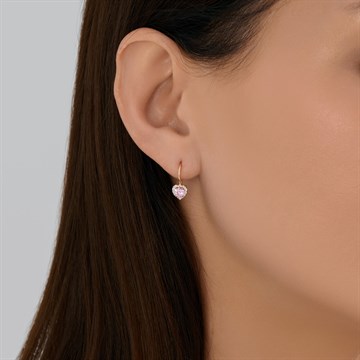 Серьги из&nbsp;золота с&nbsp;фианитом