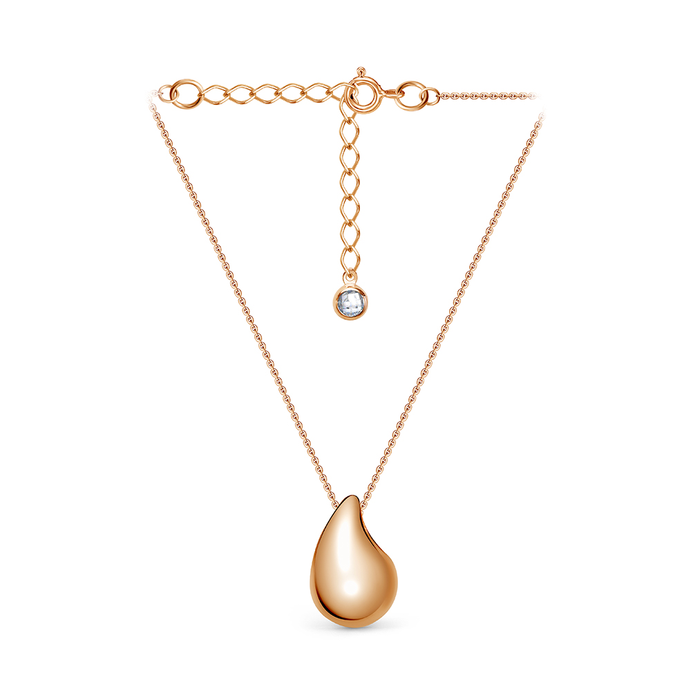 Колье из&nbsp;золота с&nbsp;фианитом