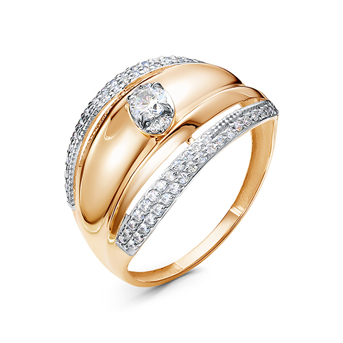 Кольцо из&nbsp;золота с&nbsp;фианитом