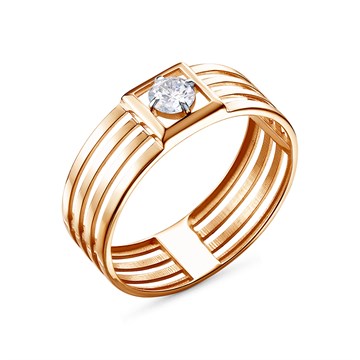 Кольцо из&nbsp;золота с&nbsp;фианитом