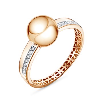 Кольцо из&nbsp;золота с&nbsp;фианитом