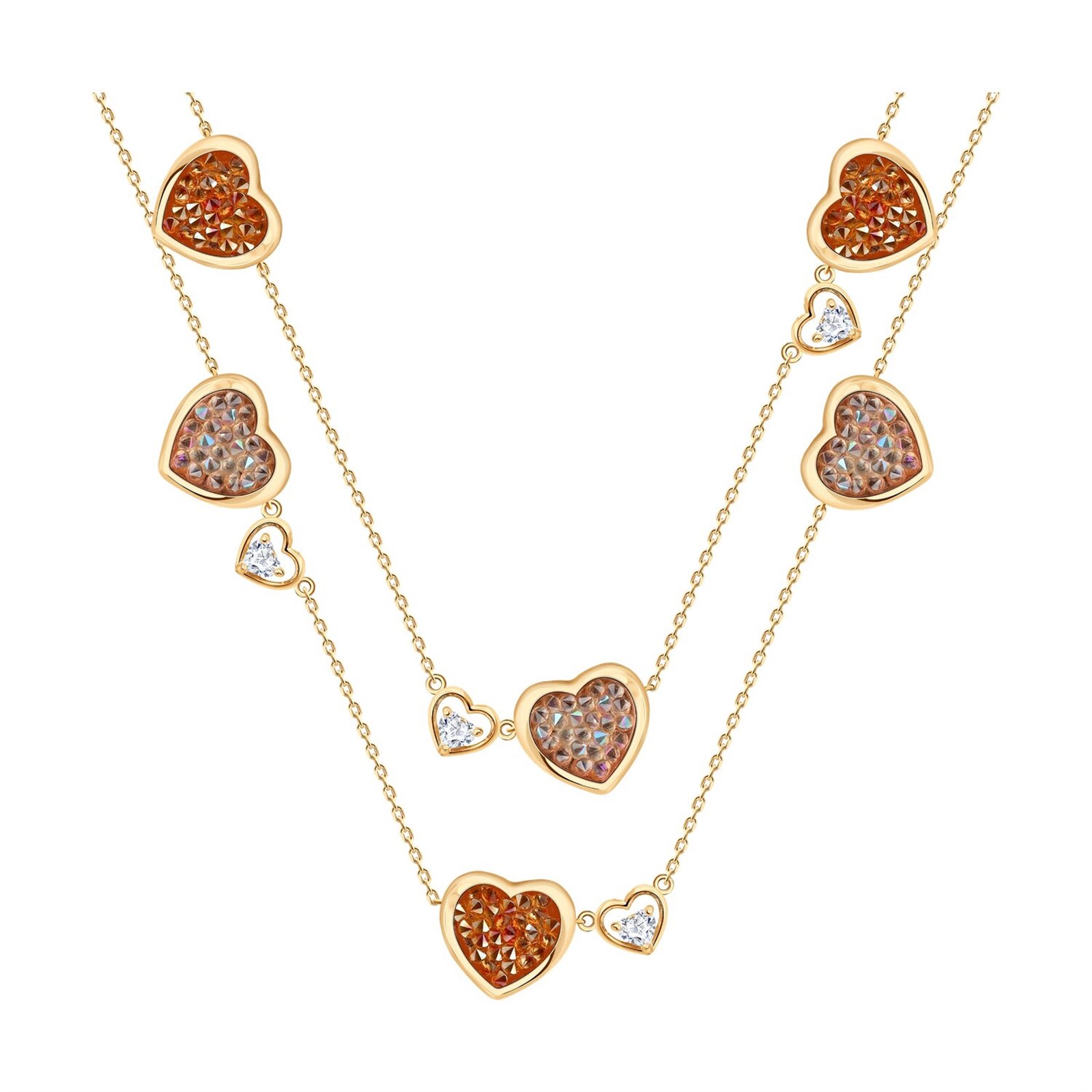 Колье из&nbsp;серебра с&nbsp;Текстилем и&nbsp;фианитом