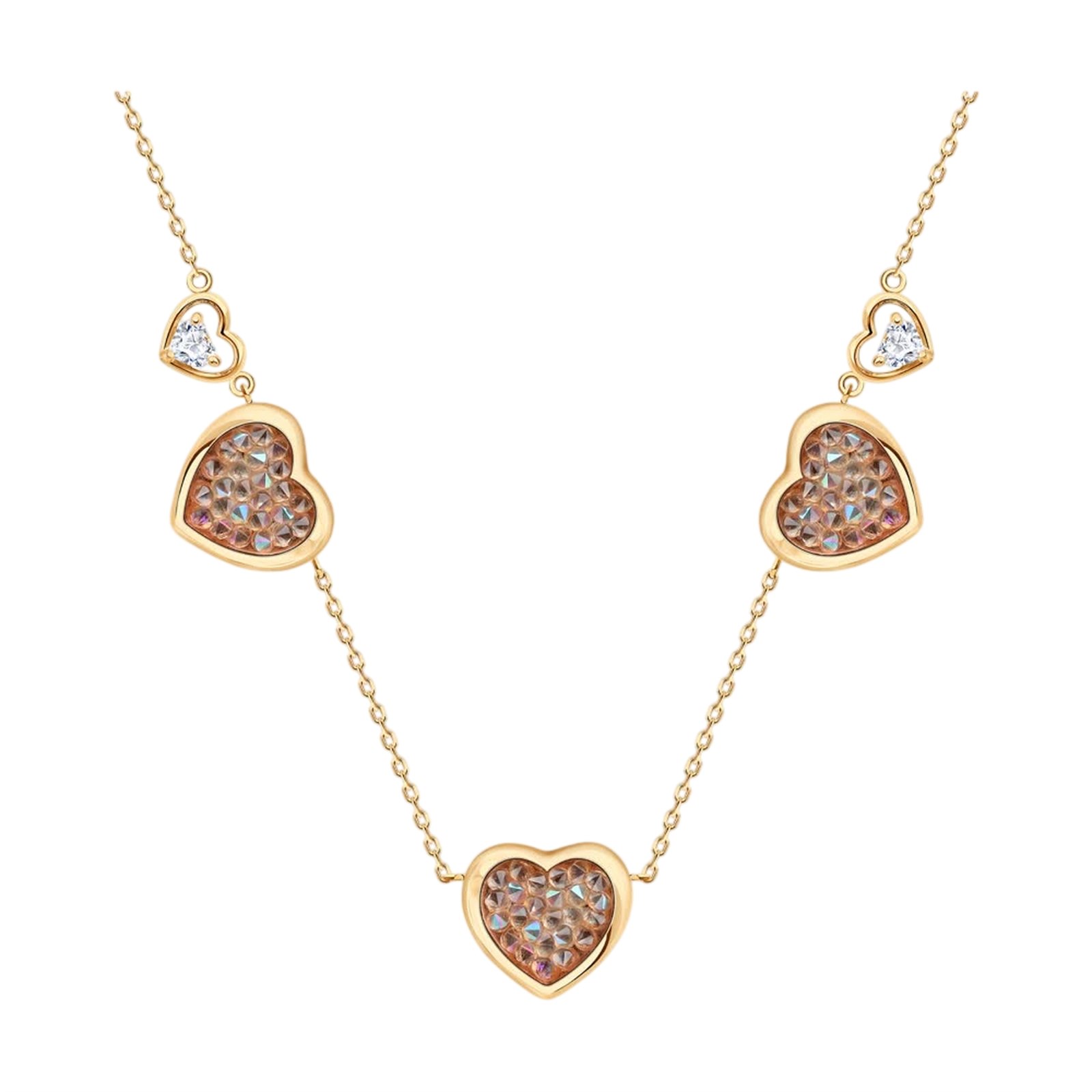 Колье из&nbsp;серебра с&nbsp;Текстилем и&nbsp;фианитом