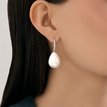 Серьги из&nbsp;серебра с&nbsp;жемчугом