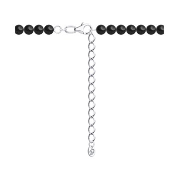 Колье из&nbsp;серебра с&nbsp;Гематитом