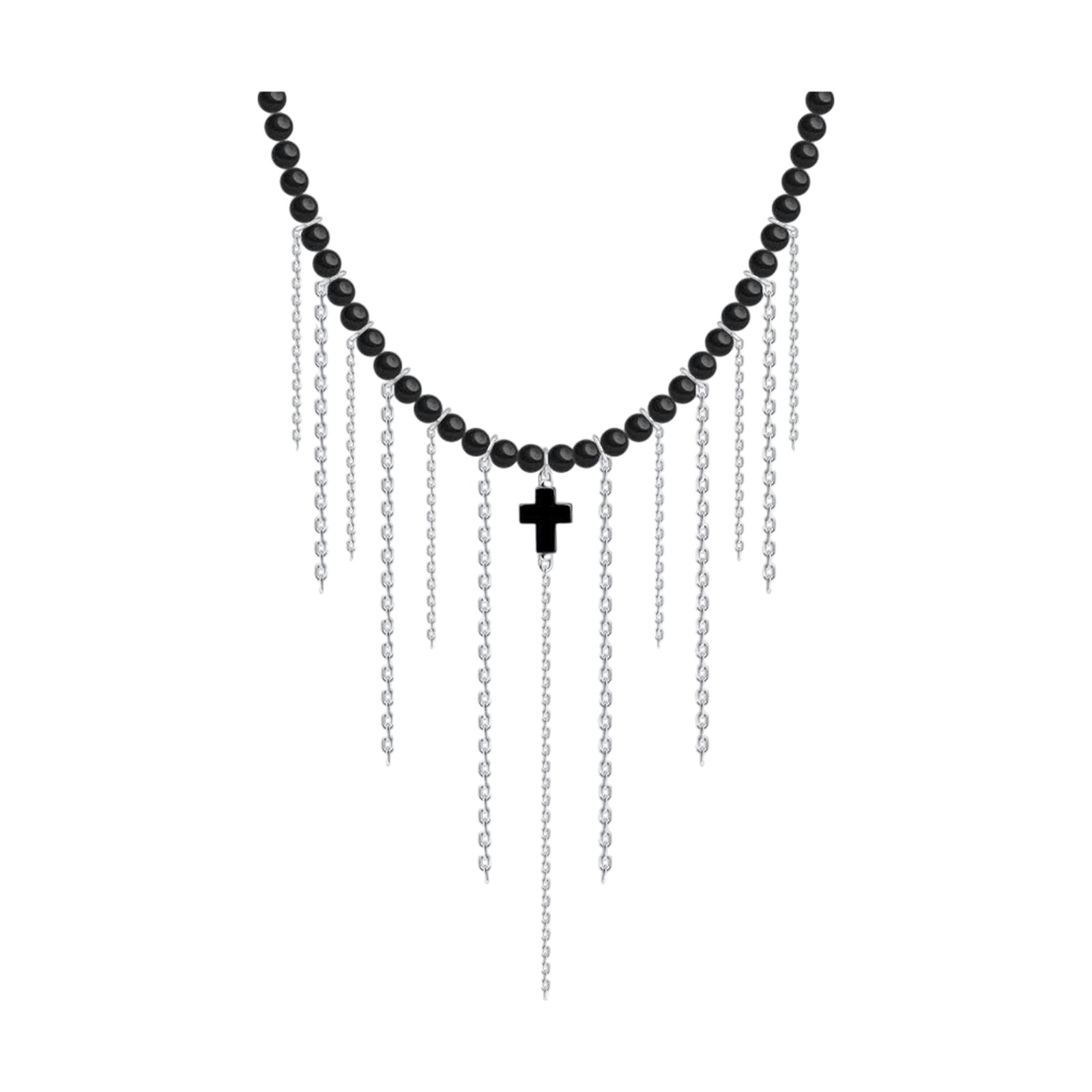 Колье из&nbsp;серебра с&nbsp;Гематитом