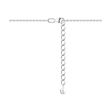 Колье из&nbsp;серебра с&nbsp;Нанокристаллом цветным