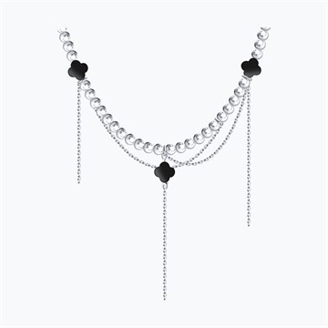 Колье из&nbsp;серебра с&nbsp;Гематитом